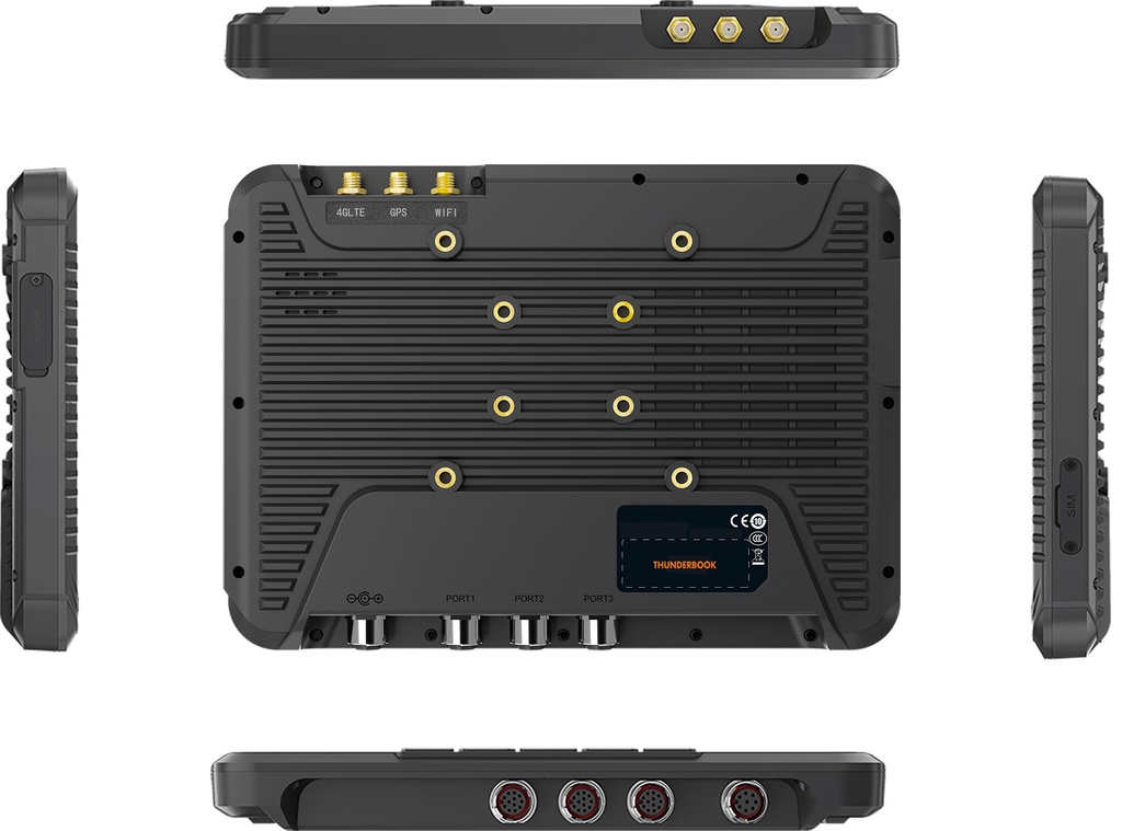 Terminal Embarcado 8" Windows (VMC) - ODEON W810 puertos