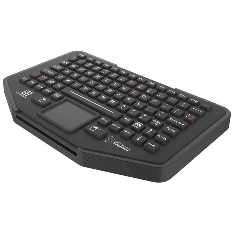 Teclado con trackpad USB robusto IP67 - Inglés-2