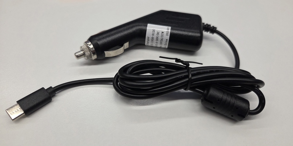 Power adapter for vehicles 12/24VDC with USB-C - COLOSSUS W803 - W103	